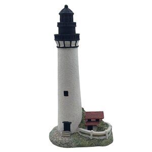 Amelia Island Florida Lighthouse Resin Figurine Collectible By Scaasis Originals